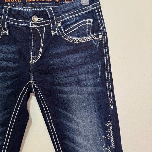 Rock Revival Women's May Skinny Jean Style E834353L Size 28 - Picture 4 of 10